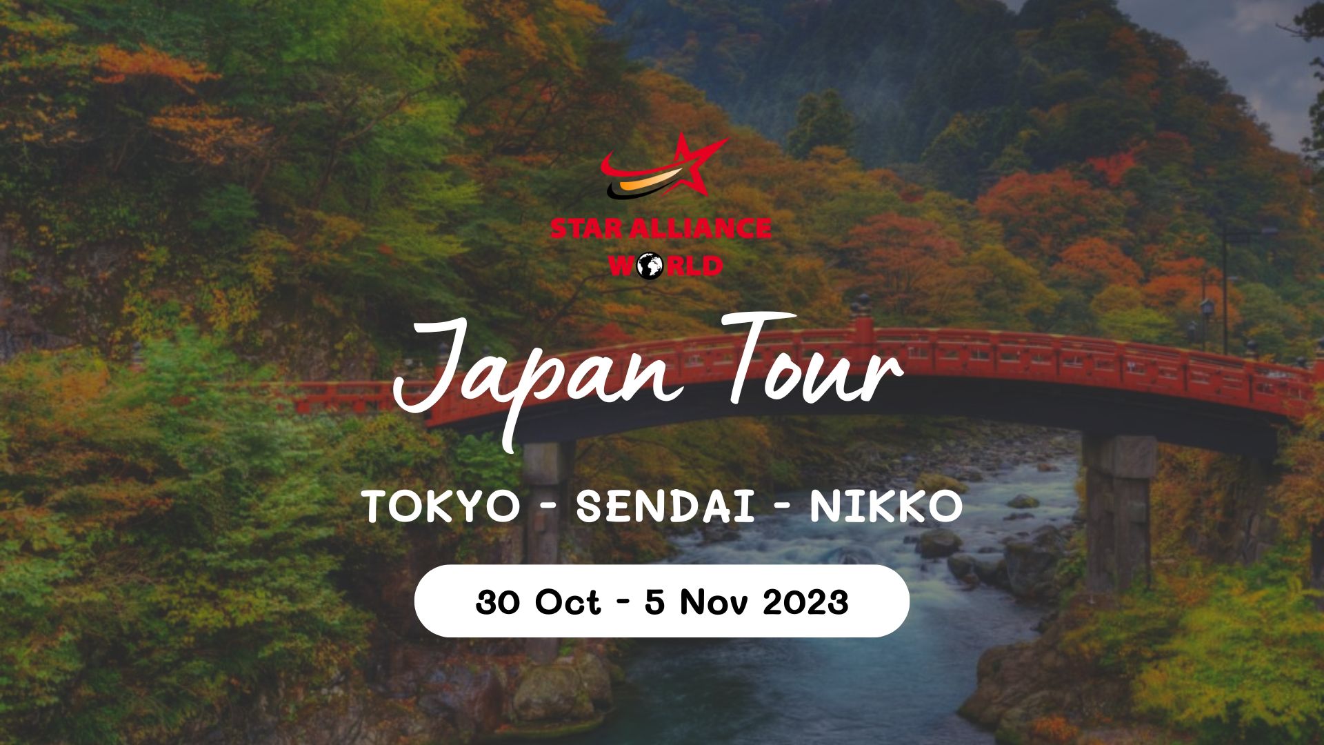 Japan 30 Oct - 5 Nov 2023