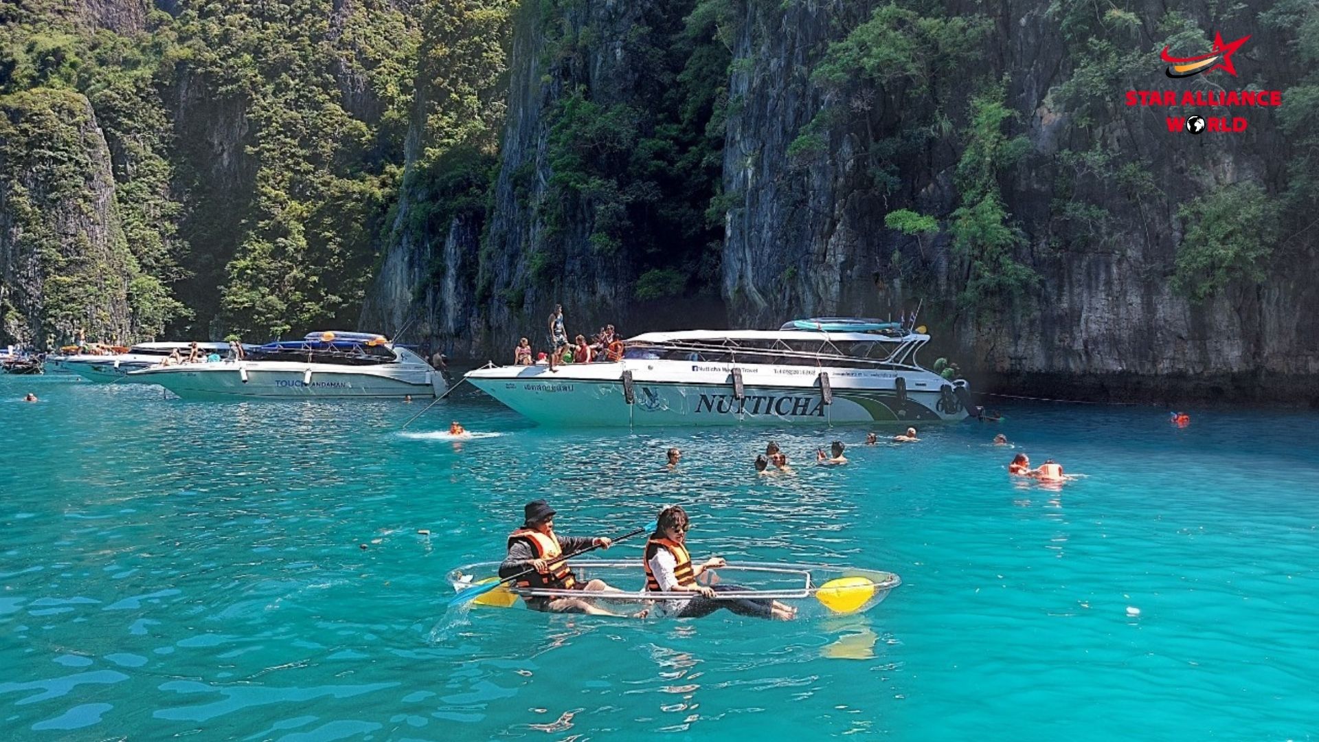 กิจกรรมพายเรือคายัค ณ อ่าวปิเละ