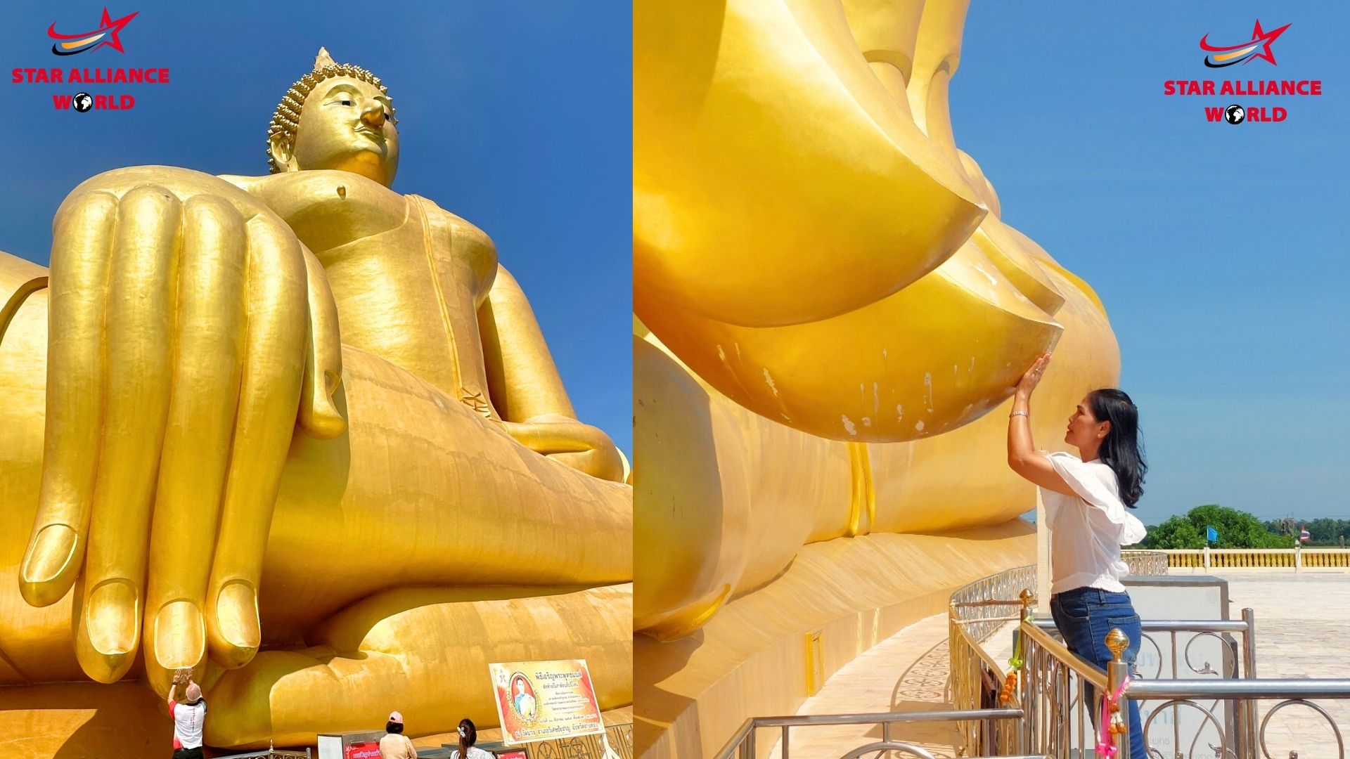 - หลวงพ่อใหญ่หรือพระพุทธมหานวมินทร์ศากยมุนีศรีวิเศษชัยชาญ ณ วัดม่วง -