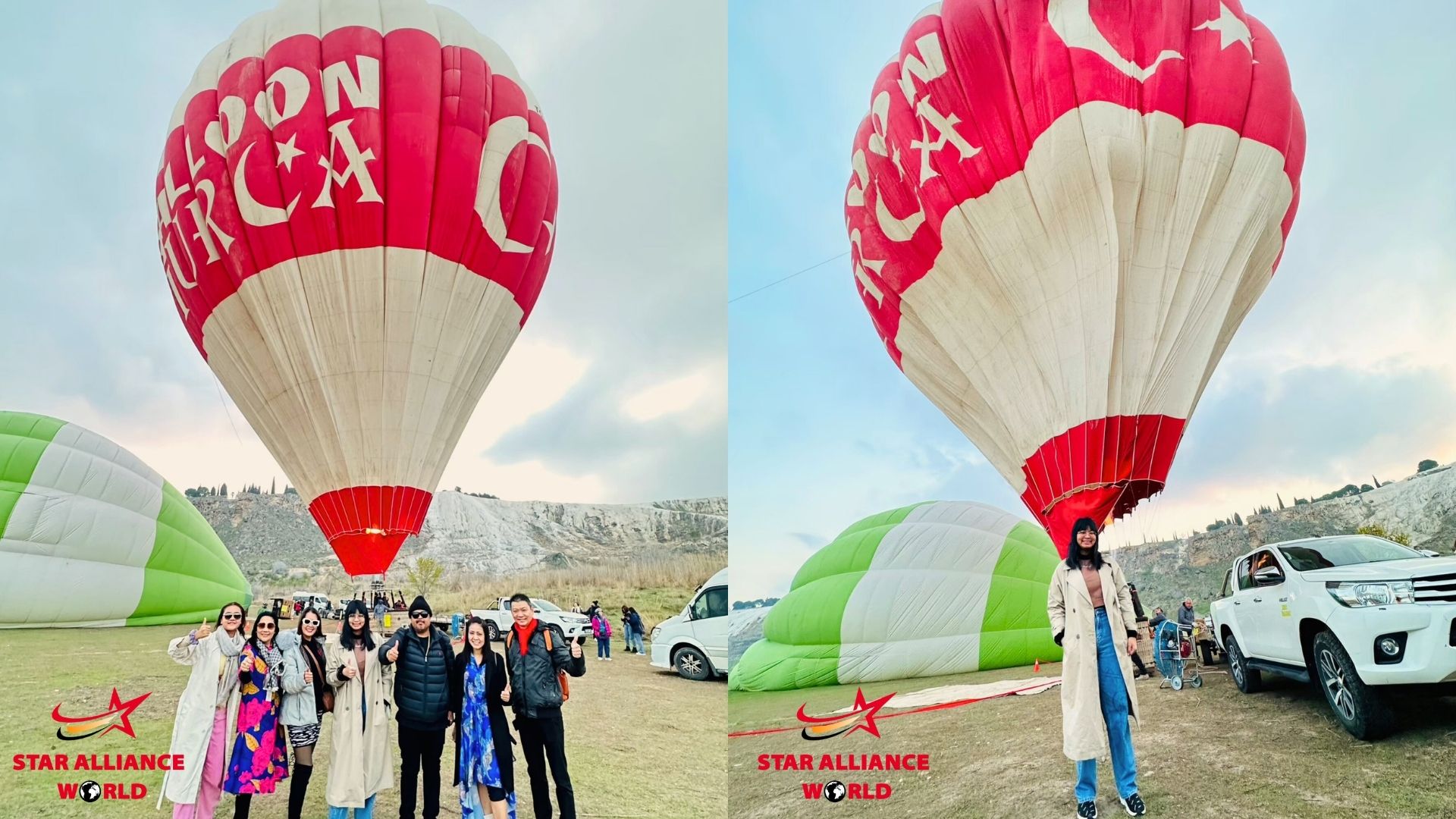 นั่งบอลลูน