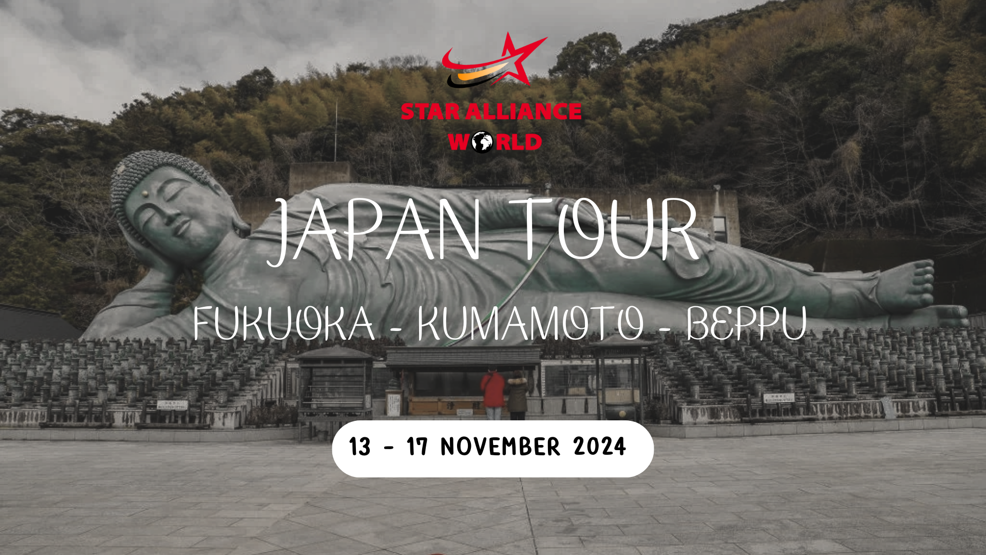 FUKUOKA - KUMAMOTO - BEPPU 13 - 17 NOVEMBER 2024