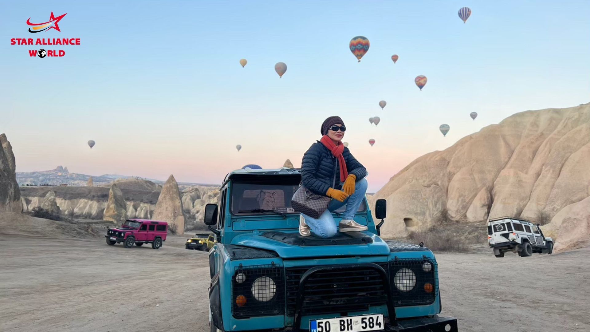 นั่งรถ Jeep Tour ไปชมบอลลูน