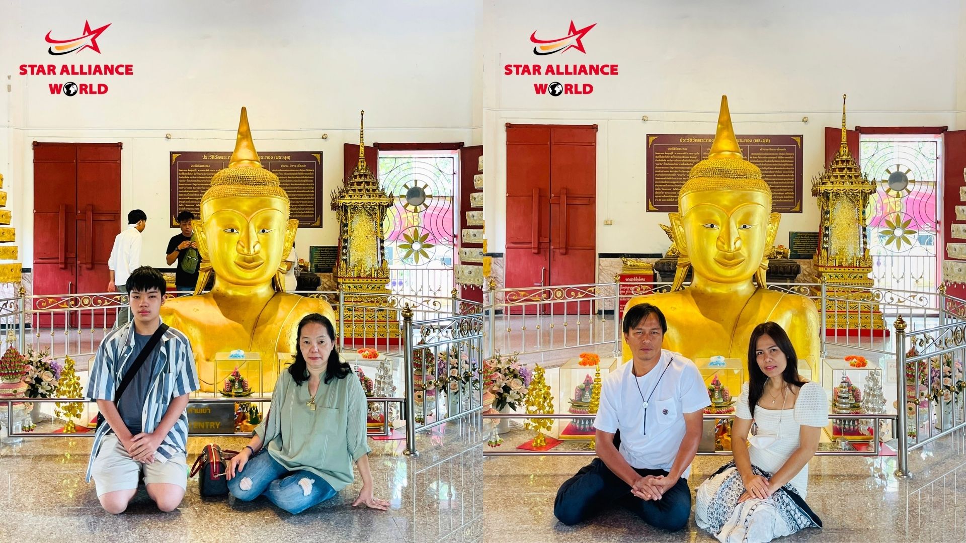 สักการะหลวงพ่อพระทอง ณ  วัดพระทอง