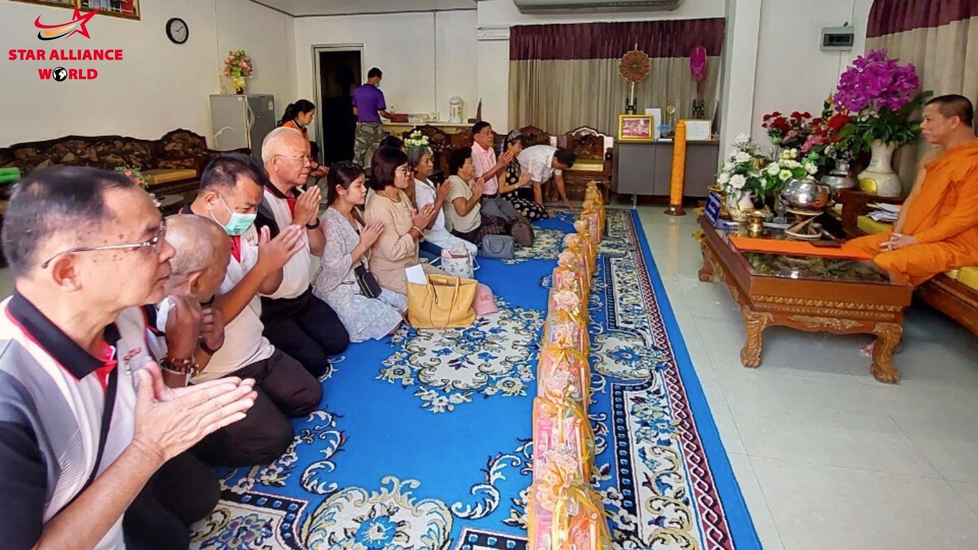 - ถวายสังฆทานเสริมสิริมงคล ณ วัดม่วง - 