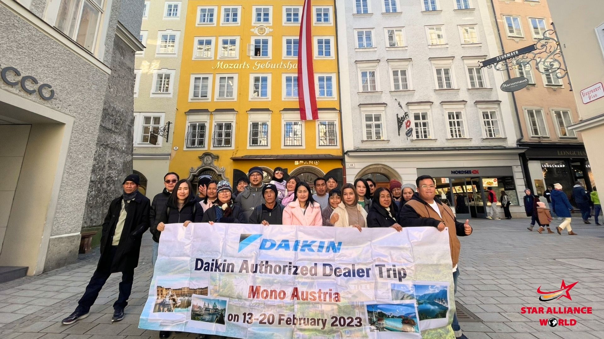 บ้านเกิดของโมสาร์ท (House of Wolfgang Amadeus Mozart)