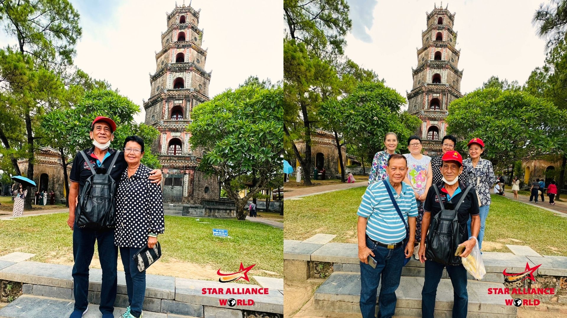 เจดีย์เทียนมู่ ณ วัดเทียนมู่ (Thiên Mụ Temple)