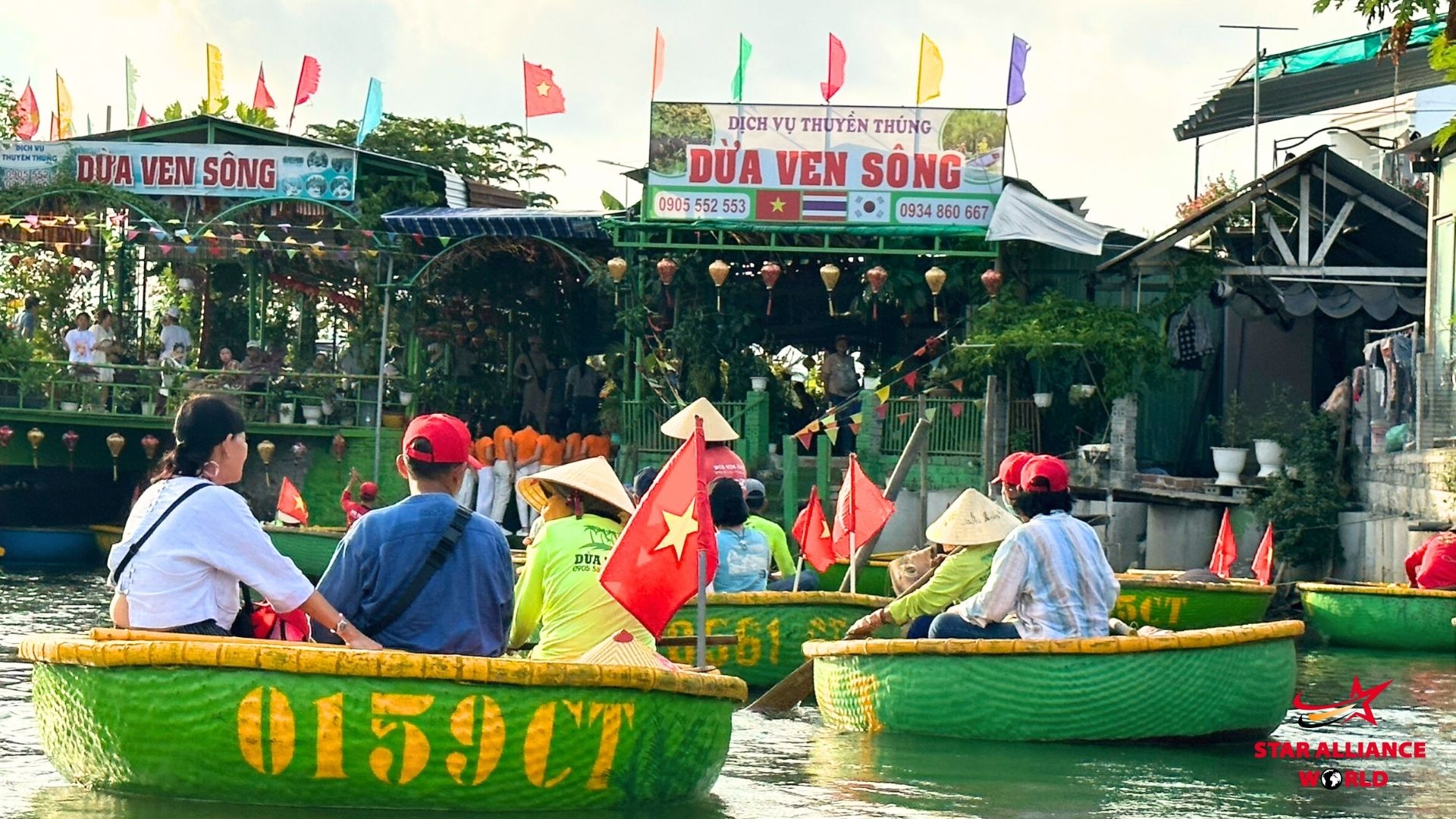 นั่งเรือกระด้ง หมู่บ้านกั๊มทาน