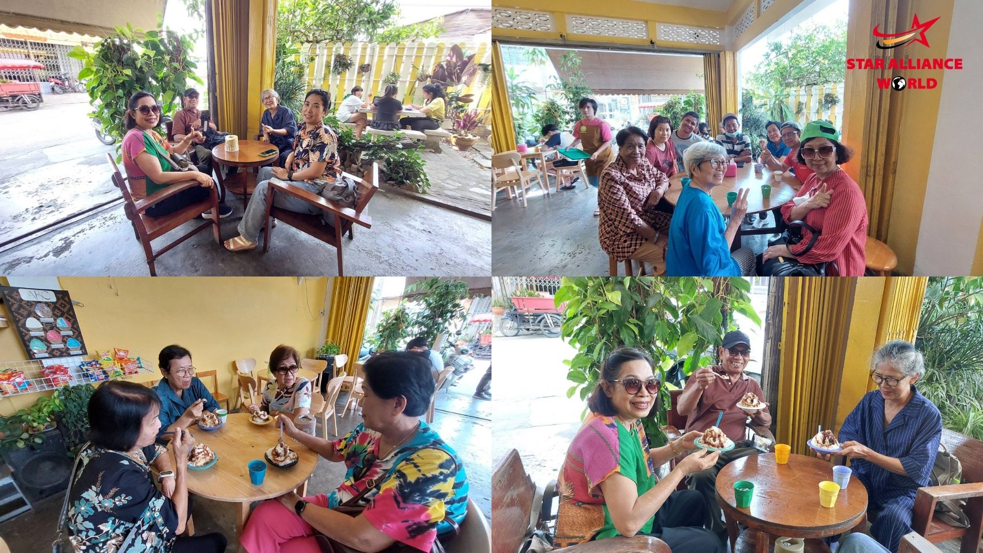 จากนั้นไปทานน้ำแข็งใส ณ ร้านเหลือง ร้านลับของชาวเบงตง